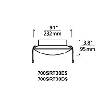 Load image into Gallery viewer, Kable Lite Surface Transformer - line drawing.