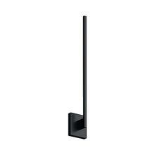 Load image into Gallery viewer, Klee LED Wall Light in Nightshade Black (Large).
