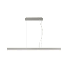 Load image into Gallery viewer, Knox LED Linear Suspension Light in Satin Nickel.