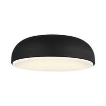 Load image into Gallery viewer, Kosa LED Flush Mount Ceiling Light in Nightshade Black (Large).