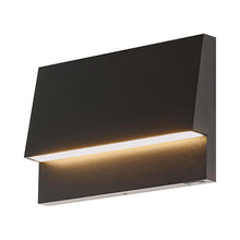 Load image into Gallery viewer, Krysen Outdoor LED Wall / Step Light in Bronze.