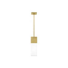 Load image into Gallery viewer, Kulma LED Pendant Light in Natural Brass (Small).