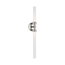 Load image into Gallery viewer, Linger LED Bath Vanity Light in Polished Nickel.