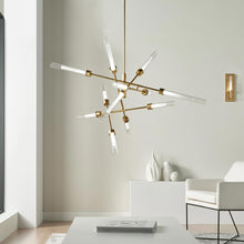 Load image into Gallery viewer, Linger LED Wall Light in living room.