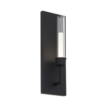 Load image into Gallery viewer, Linger LED Wall Light in Nightshade Black.