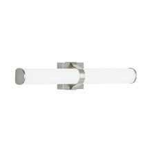 Load image into Gallery viewer, Lynk LED Bath Vanity Light in Satin Nickel.