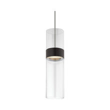 Load image into Gallery viewer, Manette Low Voltage LED Pendant Light in Antique Bronze/Antique Bronze/Clear/Clear.
