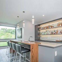 Load image into Gallery viewer, Manette Low Voltage LED Pendant Light in dining room.