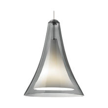 Load image into Gallery viewer, Melrose II Low Voltage Pendant Light in Chrome/Smoke.