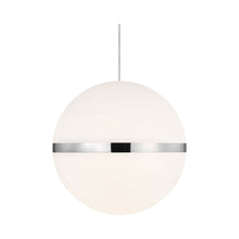 Load image into Gallery viewer, Mini Hanea Low Voltage Pendant Light in Satin Nickel.