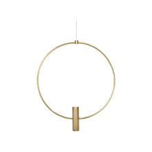 Load image into Gallery viewer, Mini Layla LED Low Voltage Pendant Light in Natural Brass (Small).