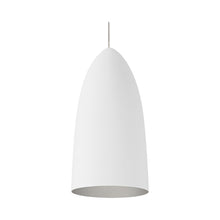 Load image into Gallery viewer, Mini Signal Low Voltage Pendant Light in Rubberized White/Platinum.