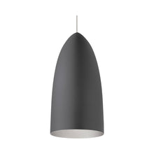 Load image into Gallery viewer, Mini Signal Low Voltage Pendant Light in Rubberized Gray/Platinum.