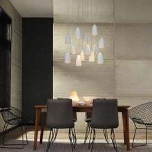 Load image into Gallery viewer, Mini Signal Low Voltage Pendant Light in dining room.