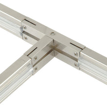 Load image into Gallery viewer, MonoRail T Connector in Satin Nickel.