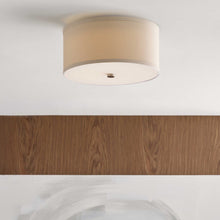 Load image into Gallery viewer, Mulberry Flush Mount Ceiling Light in Detail.