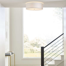 Load image into Gallery viewer, Mulberry Flush Mount Ceiling Lightin living room.