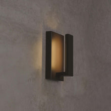 Load image into Gallery viewer, Nate Outdoor LED Wall Light in Detail.