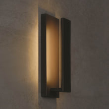 Load image into Gallery viewer, Nate Outdoor LED Wall Light in Detail.