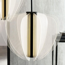 Load image into Gallery viewer, Nyra LED Pendant Light in Detail.