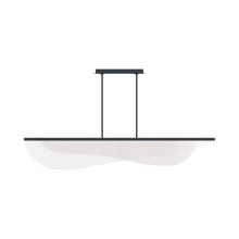 Load image into Gallery viewer, Nyra LED Linear Suspension Light in Nightshade Black (Large).