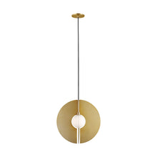 Load image into Gallery viewer, Orbel Round Pendant Light in Detail.