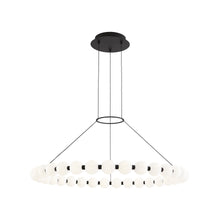 Load image into Gallery viewer, Orbet LED Chandelier in Nightshade Black (Medium).