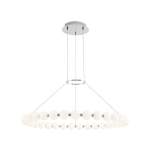 Load image into Gallery viewer, Orbet LED Chandelier in Polished Nickel (Medium).