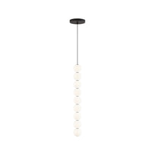 Load image into Gallery viewer, Orbet LED Pendant Light in Nightshade Black (9-Light).