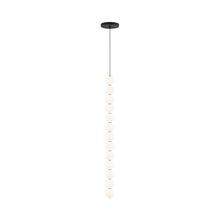 Load image into Gallery viewer, Orbet LED Pendant Light in Nightshade Black (13-Light).