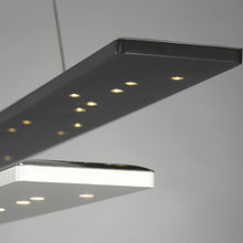 Load image into Gallery viewer, Parallax LED Linear Suspension Light in Detail.