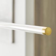 Load image into Gallery viewer, Phobos LED Linear Pendant Light in Detail.