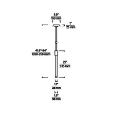 Load image into Gallery viewer, Phobos LED Pendant Light - line drawing.