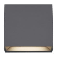 Load image into Gallery viewer, Pitch Single Outdoor LED Wall Light in Detail.