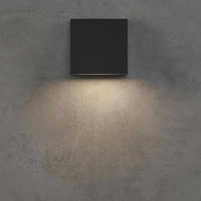 Load image into Gallery viewer, Pitch Single Outdoor LED Wall Light in Detail.