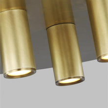 Load image into Gallery viewer, Ponte LED Flush Mount Ceiling Light in Detail.