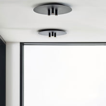 Load image into Gallery viewer, Ponte LED Flush Mount Ceiling Light in living room.