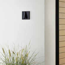 Load image into Gallery viewer, Ponte Outdoor LED Wall Light in Outside Area.