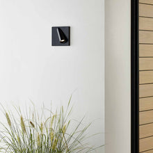 Load image into Gallery viewer, Ponte Outdoor LED Wall Light in Outside Area.