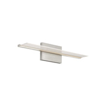 Load image into Gallery viewer, Span LED Bath Vanity Light in Satin Nickel (Small).