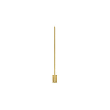 Load image into Gallery viewer, Stagger LED Wall Light in Natural Brass (Medium).