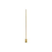 Load image into Gallery viewer, Stagger LED Wall Light in Natural Brass (Large).