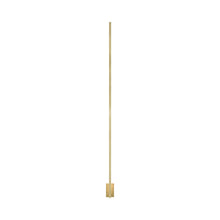 Load image into Gallery viewer, Stagger LED Wall Light in Natural Brass (X-Large).