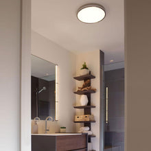 Load image into Gallery viewer, Vance LED Flush Mount Ceiling Light in bathroom.