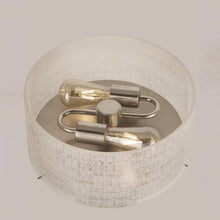 Load image into Gallery viewer, Vetra Flush Mount Ceiling Light in Detail.