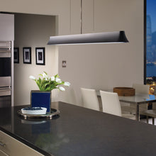 Load image into Gallery viewer, Zhane LED Linear Suspension Light in kitchen.