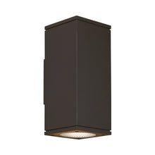 Load image into Gallery viewer, Tegel 12 Downlight Outdoor LED Wall Light in Bronze.