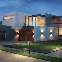 Load image into Gallery viewer, Tegel 12 Up / Downlight Outdoor LED Wall Light - Additional image.