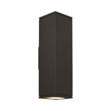 Load image into Gallery viewer, Tegel 18 Downlight Outdoor LED Wall Light in Bronze.