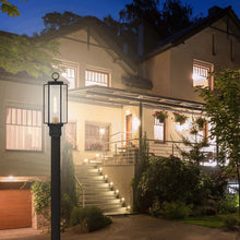 Load image into Gallery viewer, Avonlea Outdoor Post Light in Outdoor Area.